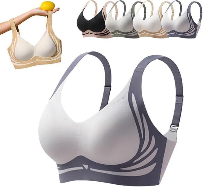 Women's Multicolor Air Bra Pack Of 3 Free Size
